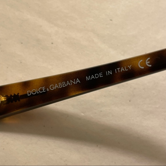 DOLCE & GABBANA : Sunglasses DG6016 Tortoise Shell Frame/Brown Lens - Picture 5 of 9